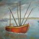 Bateaux de pêche et voiliers 68x53,5 de M. Vanbelle