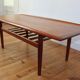 Scandinavian teak coffee table Grete Jalk 60