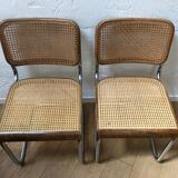 Pair of can chairs