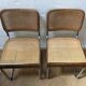 Pair of can chairs