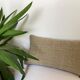 Double-sided beige navy blue cushion