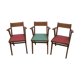 Fauteuils bridge années 60