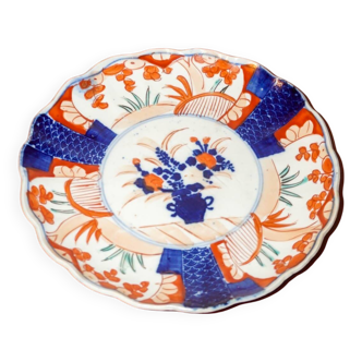 assiette imari japonaise antique peinte à la main * assiette en porcelaine * 22 cm * motif floral