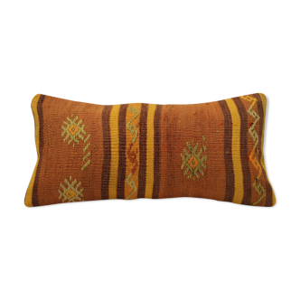 Housse coussin vintage 30x60 cm kilim