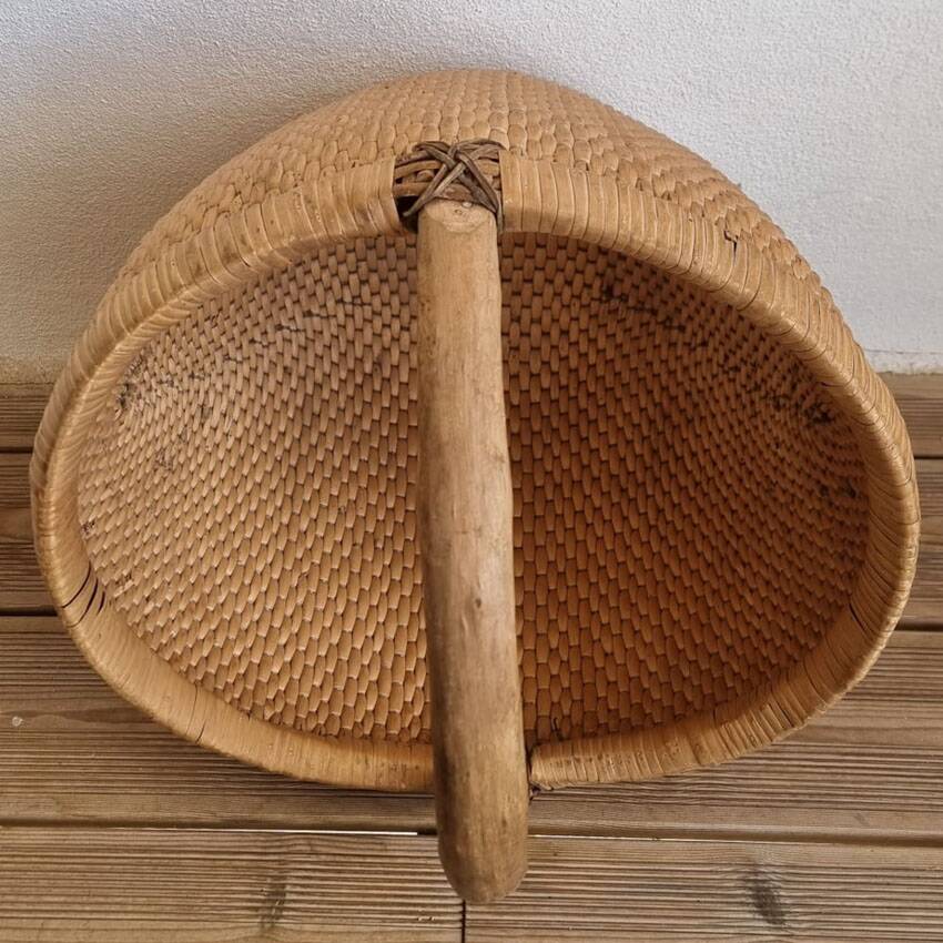 Old Chinese rice basket, Wabi Sabi
