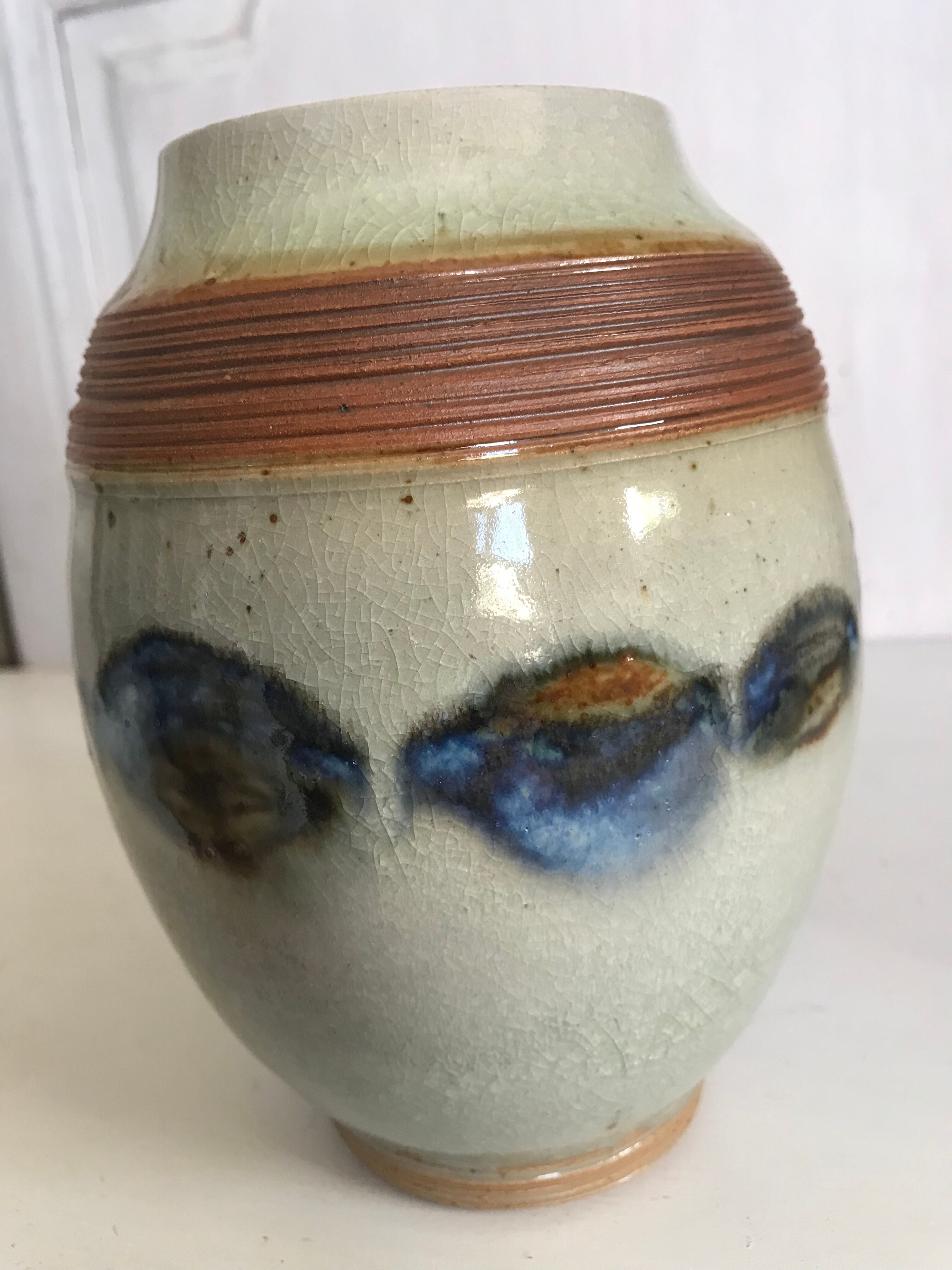 Vintage sandstone vase