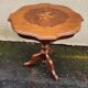 Small marquetry side table