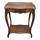 Coiffeuse de style Louis XV en chêne