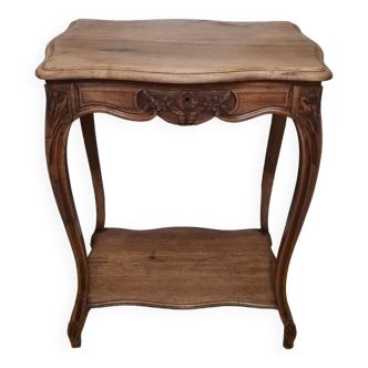 Coiffeuse de style Louis XV en chêne