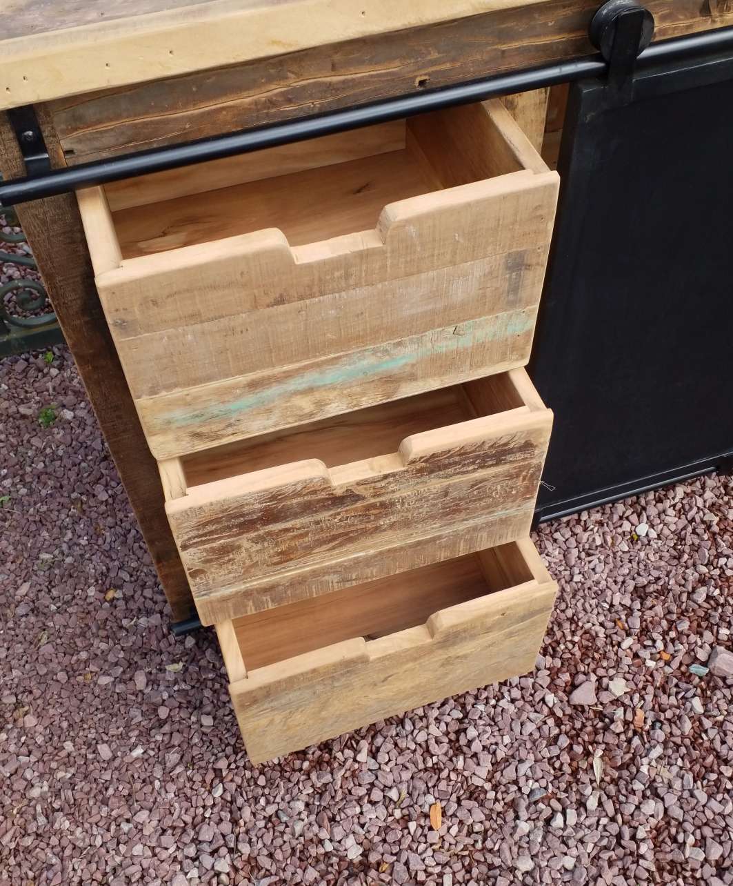 Industrial sideboard