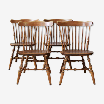 Western style wooden chairs