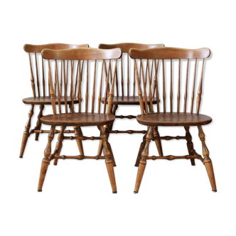 Western style wooden chairs