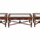 Set of 3 carved wooden coffee tables Chiniot, Pakistan