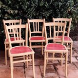 Set of 5 bistro chairs