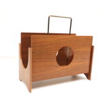 Vintage magazine rack / newspaper rack made in the 1960s