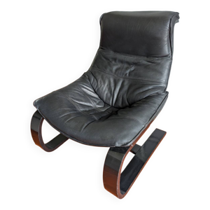 Fauteuil cuir années - nelo