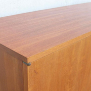 Enfilade teak clear 1967 designed by the french designer Louis Paolozzi