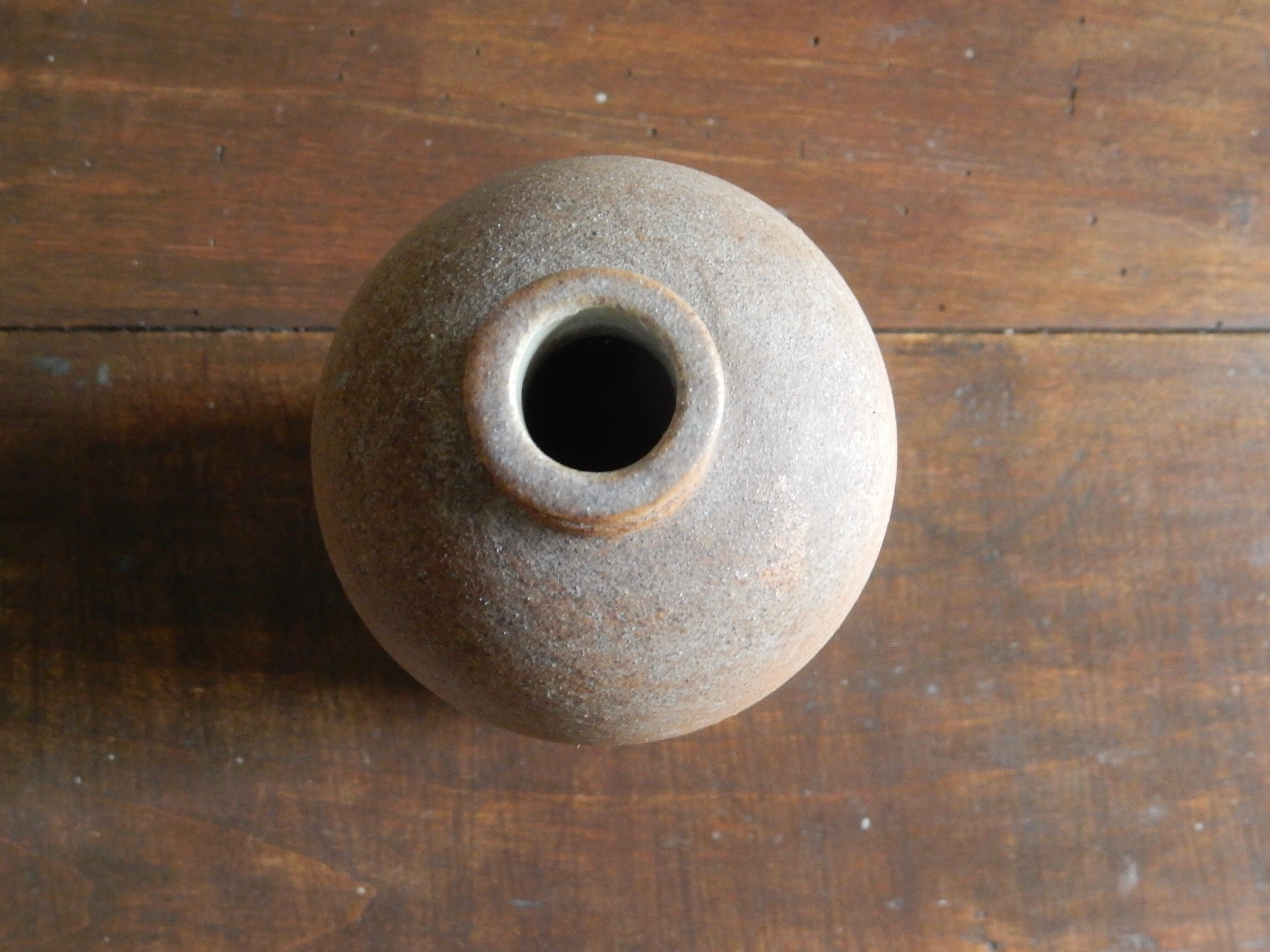Old matte sandstone bottle