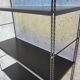 Shelf wall metal string