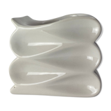 Zig zag vase 1980 in ceramic