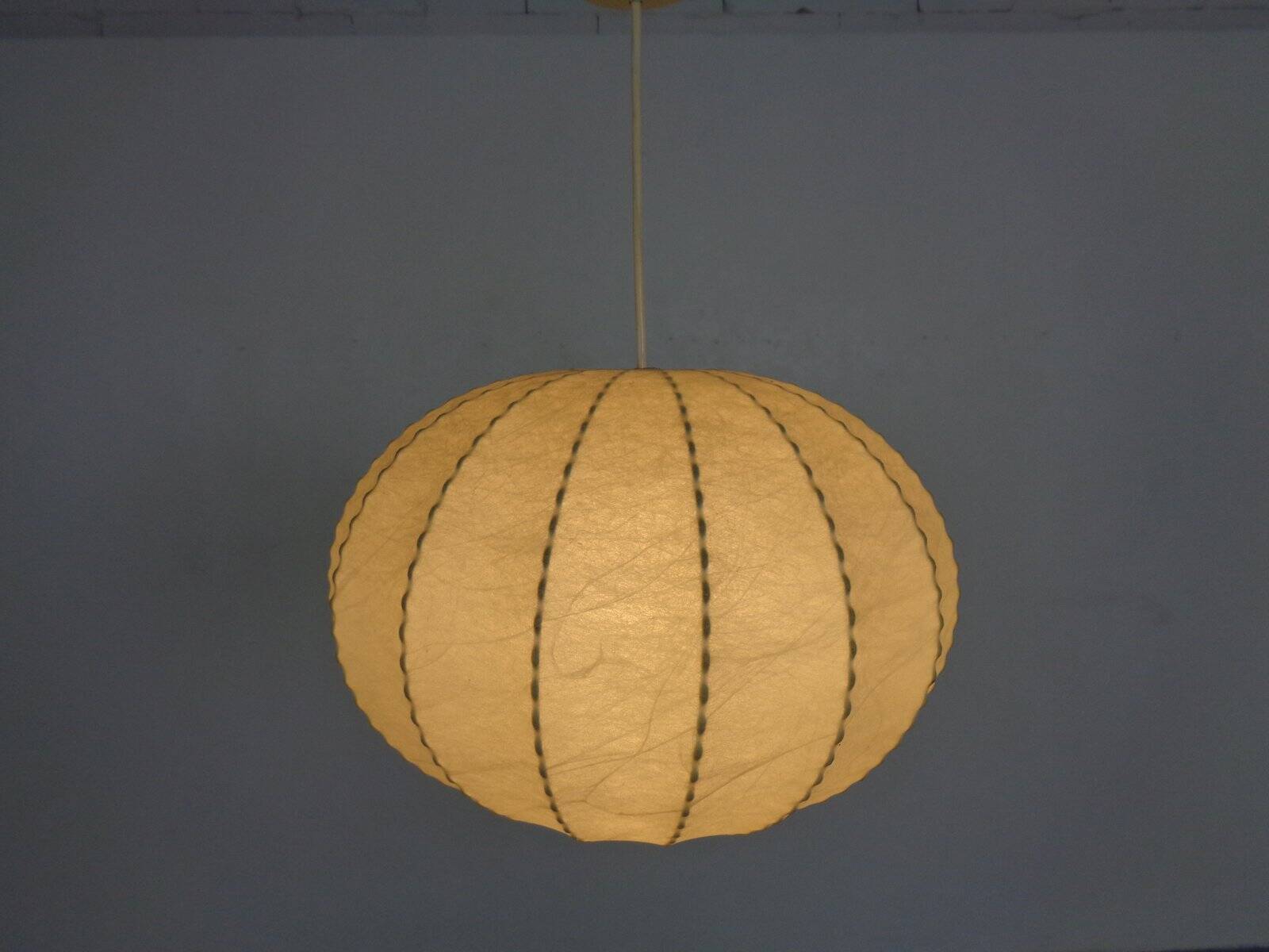 Italian Cocoon Pendant Lamp by Achille & Pier Giacomo Castiglioni, 1960s