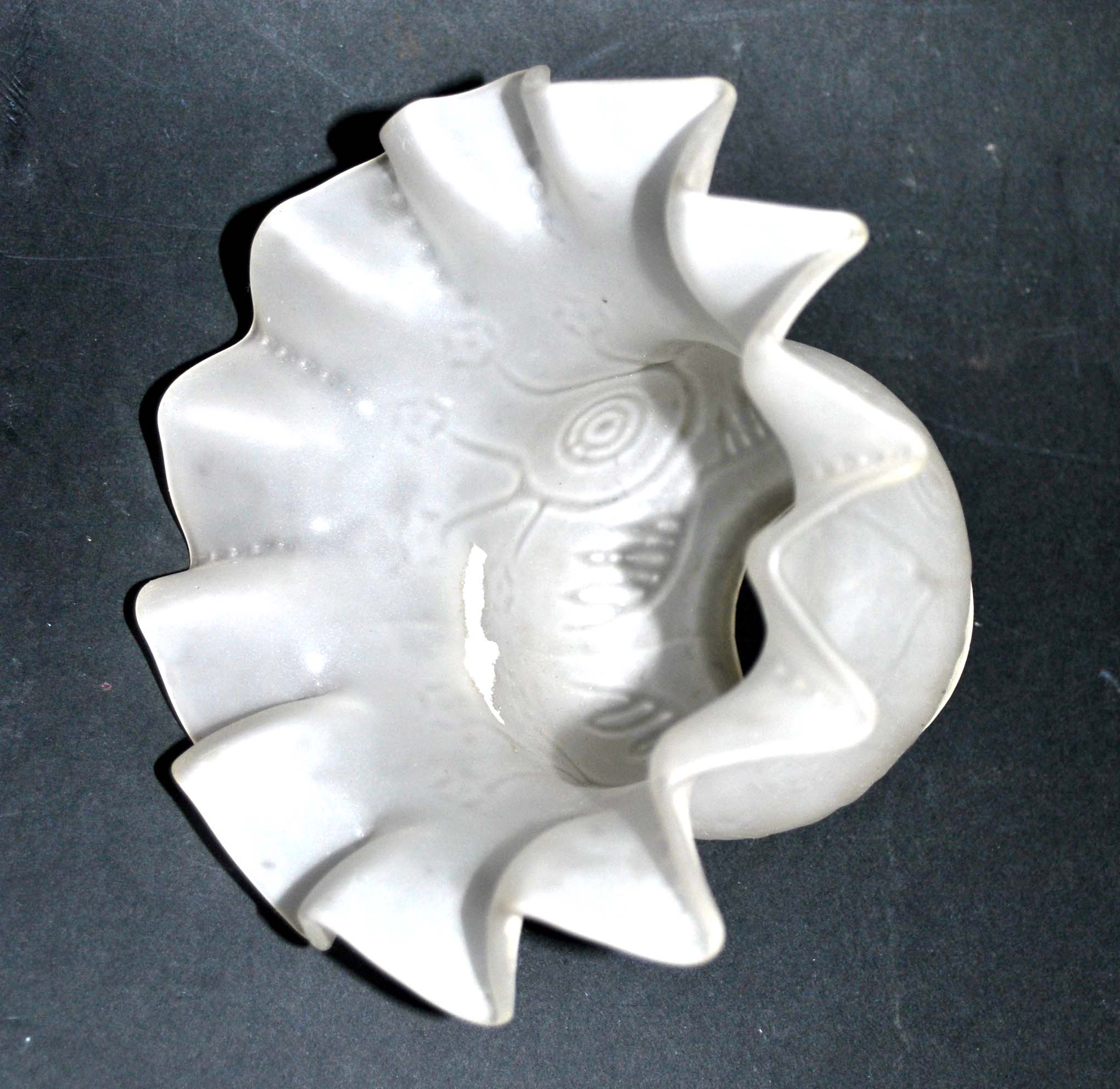 Tulip for lamp art deco - frosted glass lampshade cup 11.5x15