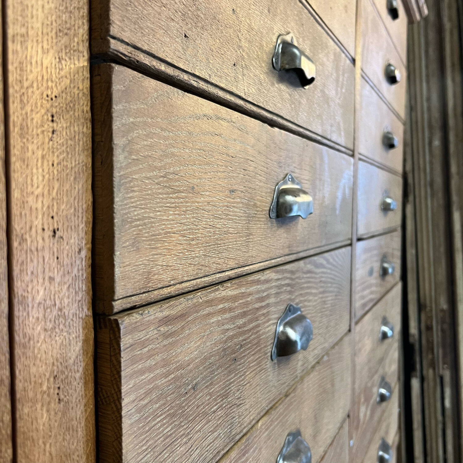 Notary's professional furniture with 30 drawers 1940