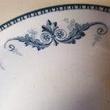Plat rond Lunéville modèle Malmaison