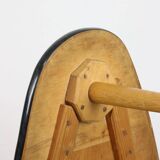 Mid Century Italian Oval Red Table
