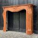 Louis XV Style Fireplace In Red Verona Marble Circa 1880
