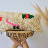 Colorful Moroccan carpet pillow 53x26cm