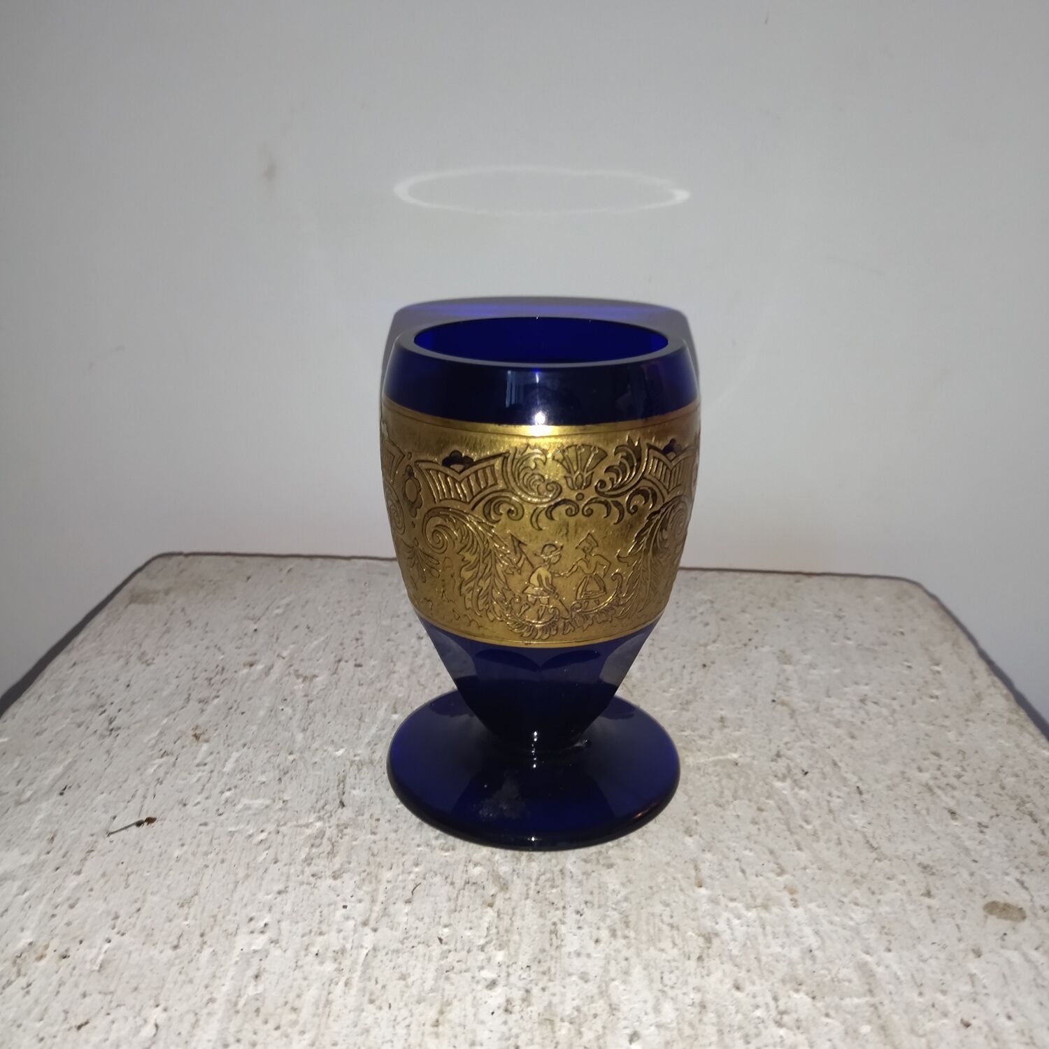 Moser Karlsbad glass vase