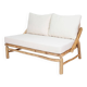 Arcila 2-seater wooden bench