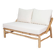 Arcila 2-seater wooden bench