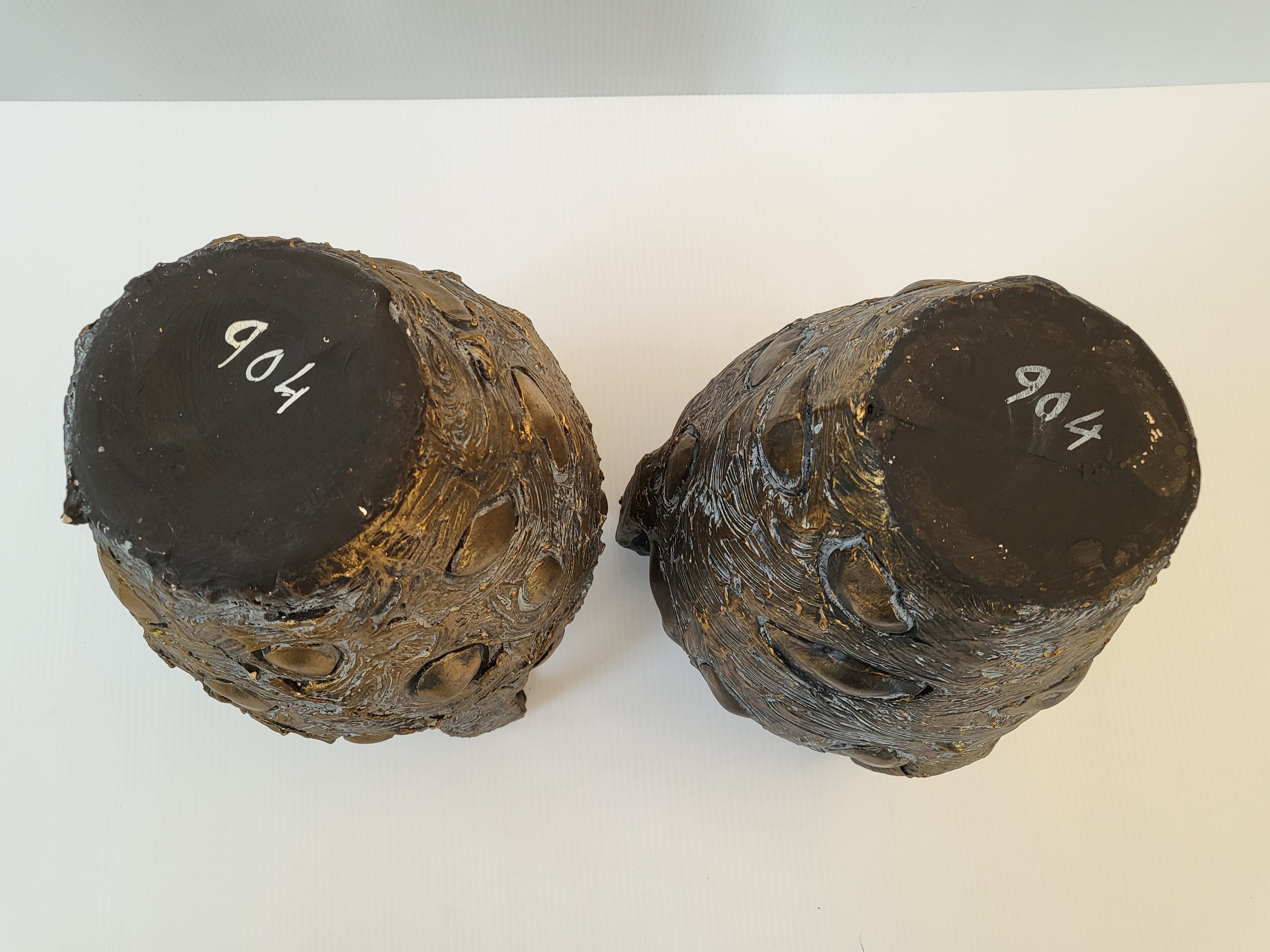 Pair of vintage Ceraverre vases 1960