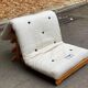Scandinavian futon sofa convertible into a single bed 95x180cm