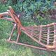 Rattan rocking horse