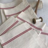 Pair of old tea towels