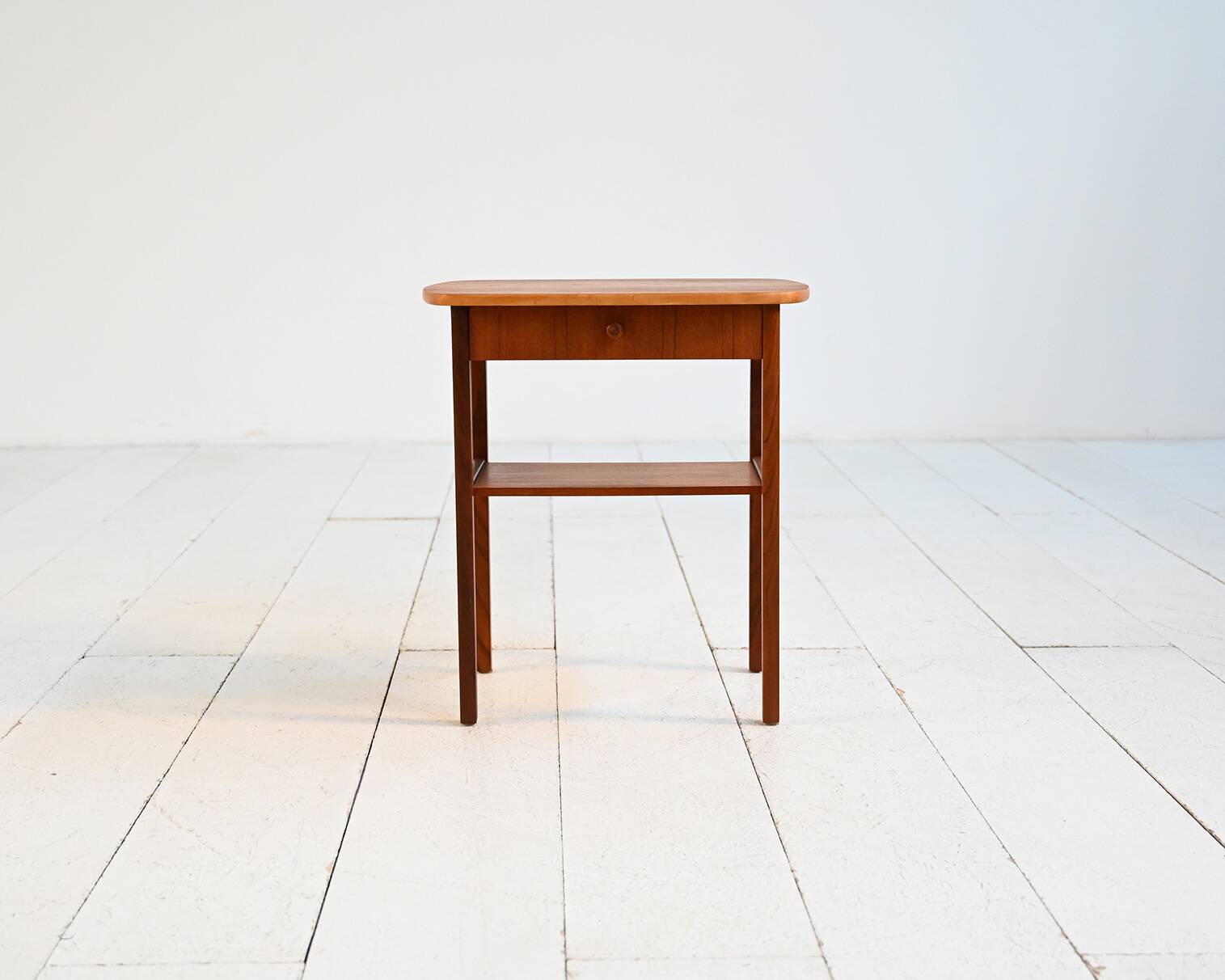 Scandinavian teak bedside table, 1960s