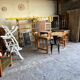 Table de ferme plateau brut 4-6 repas