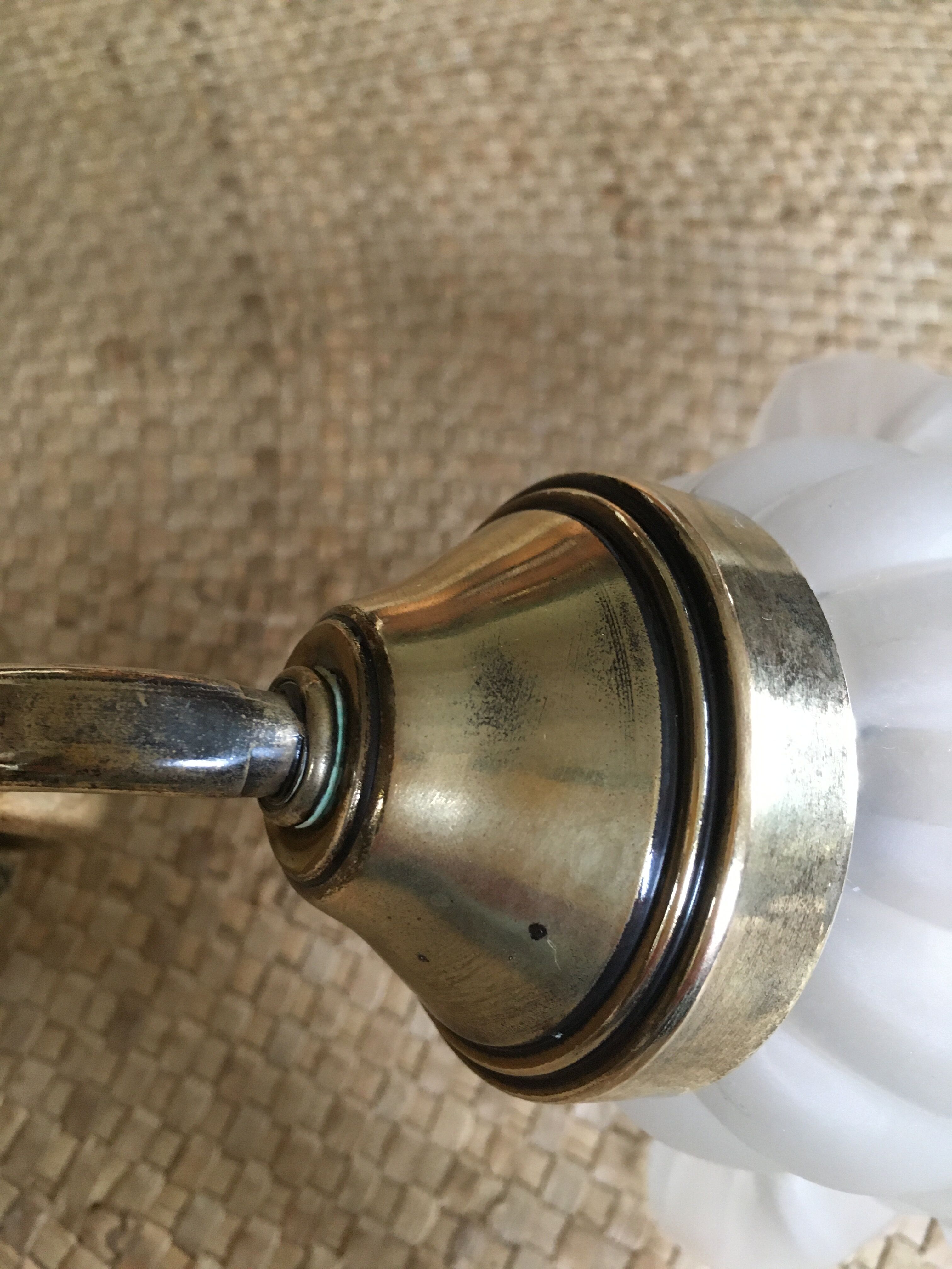 Swan neck sconce