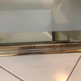 Trolley Hollywood Regency in glass and brass