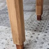 Vintage chopping block butcher table kitchen island