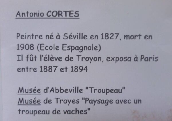 Le cheval de halage par Antonio CORTES