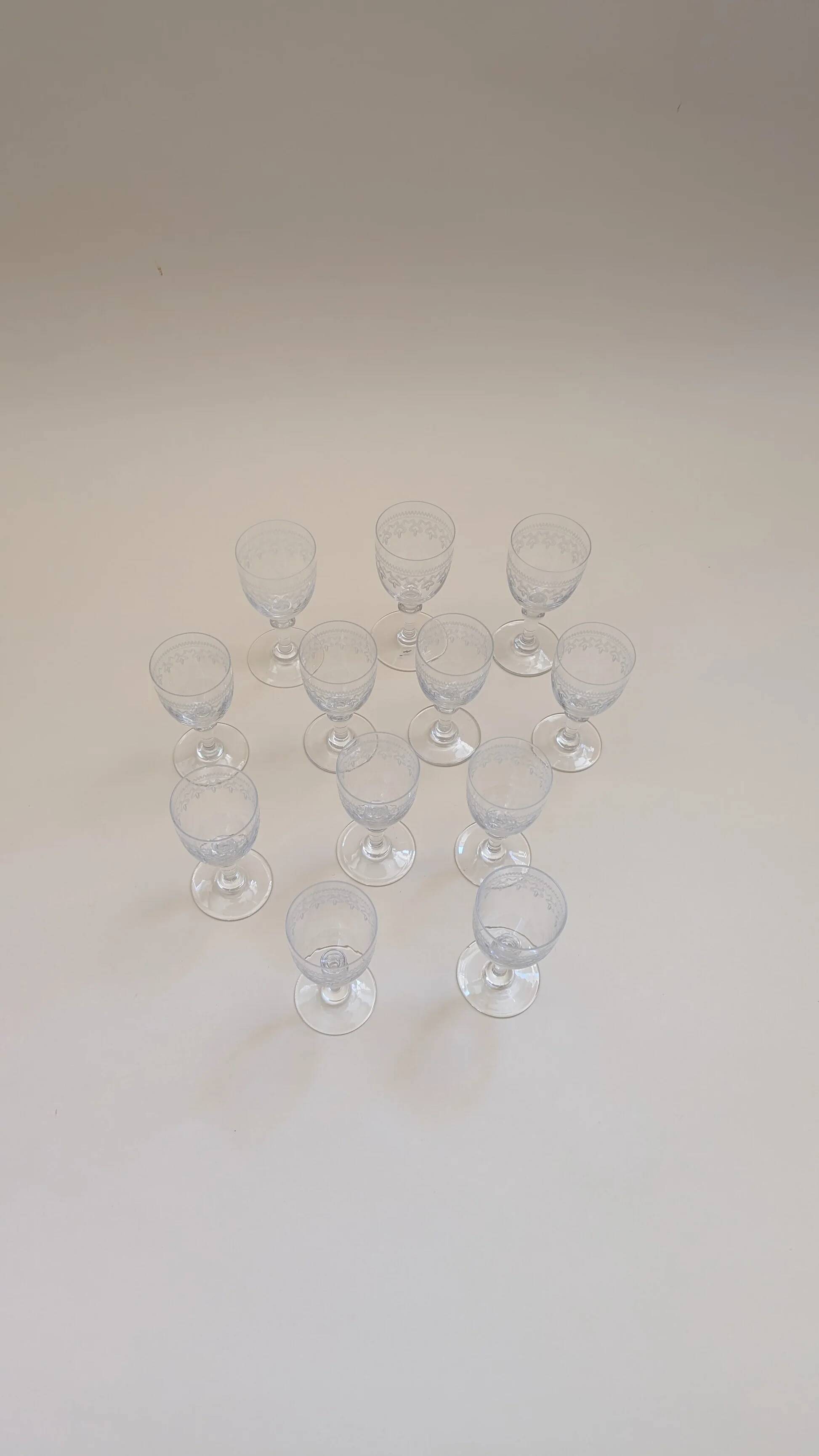 Engraved glasses