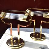 Pair of Venini Lamps from the 80s