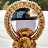 Vintage shell mirror