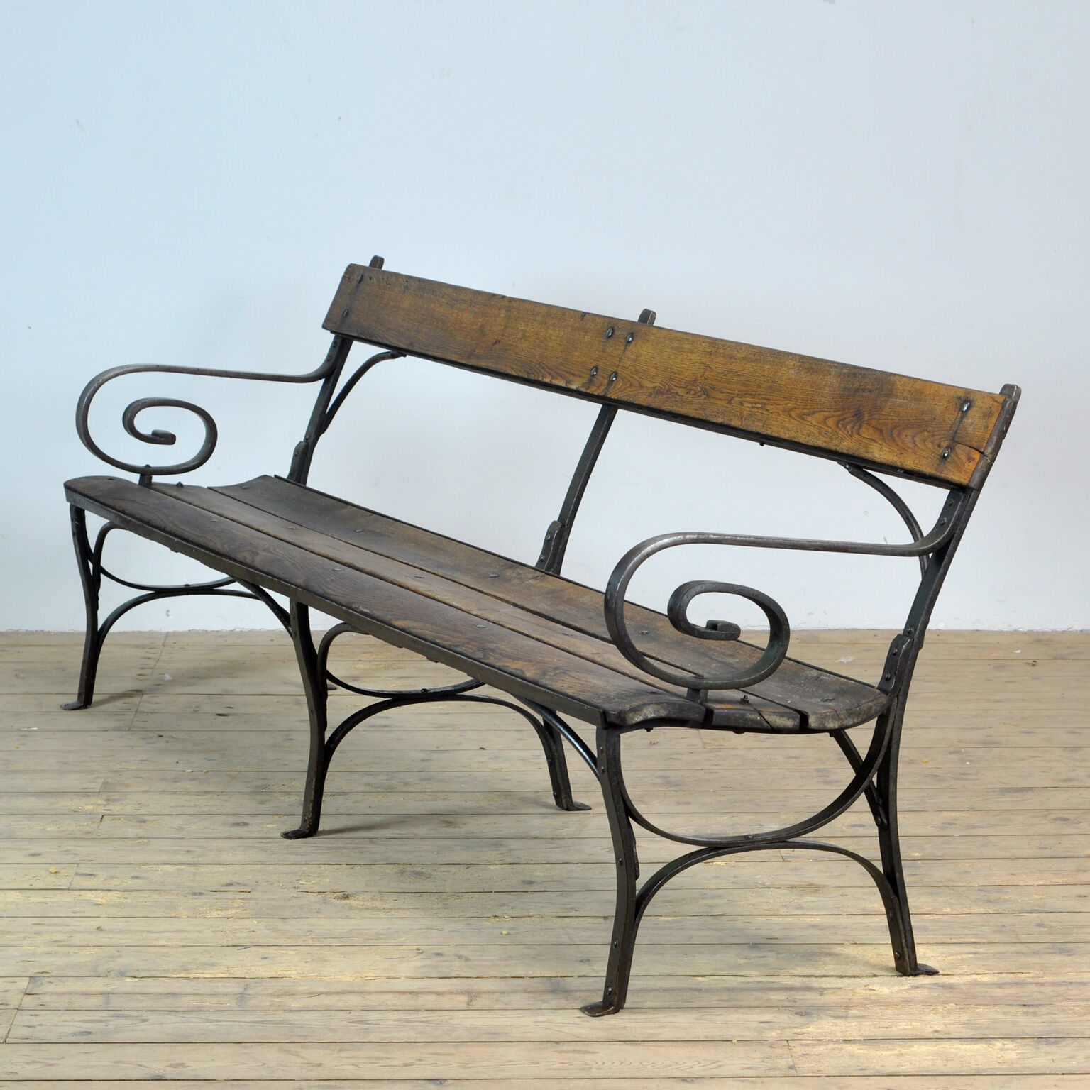 Monumental Park Bench, Circa 1900