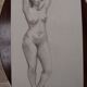 Vintage academic drawing