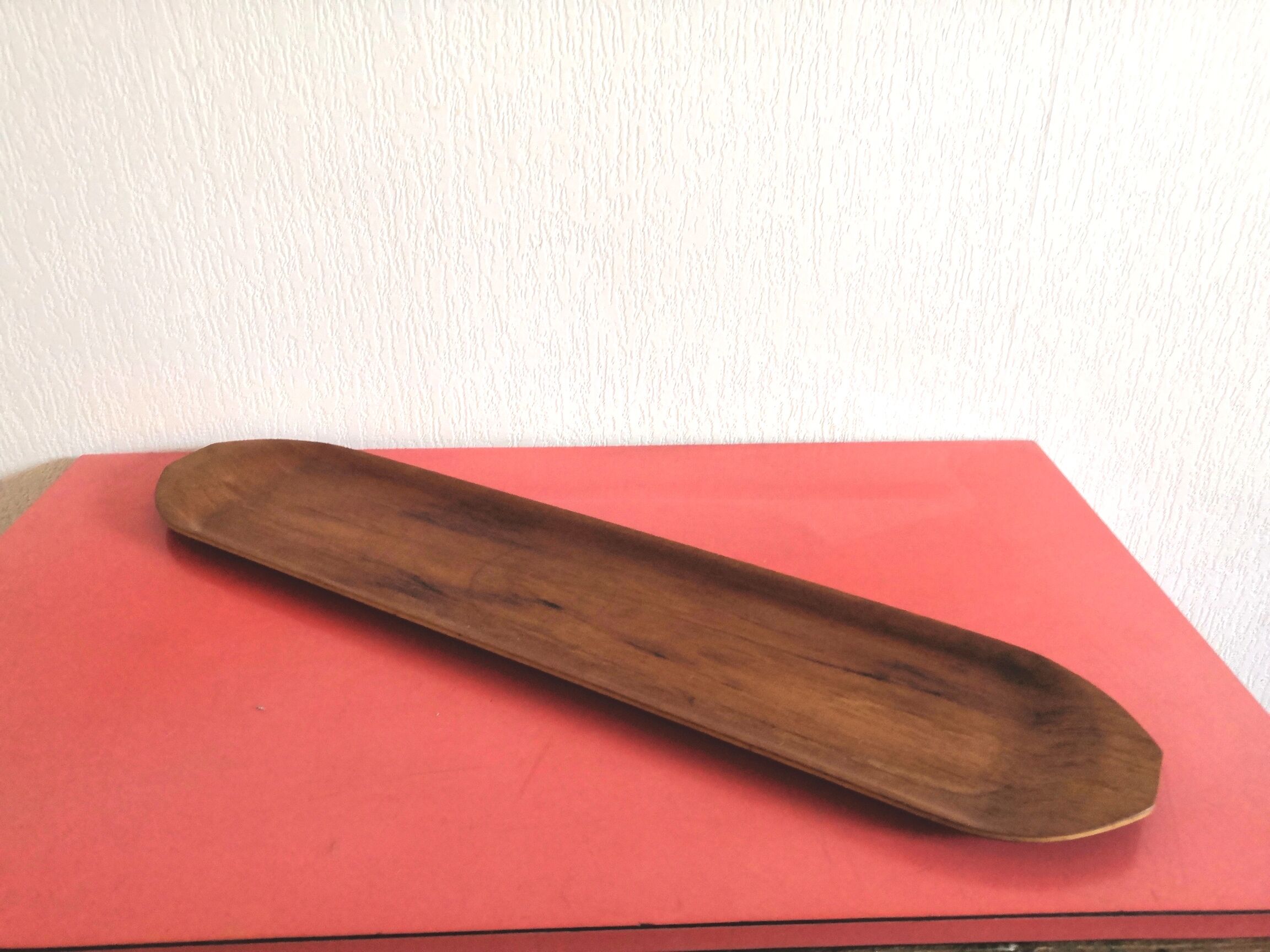 Teak tray design Ary Nybro Sweden 60s